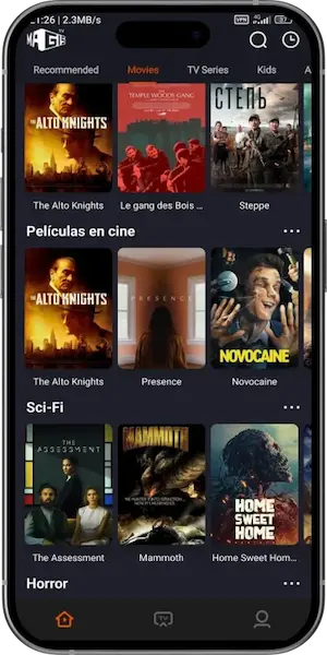 Calidad de transmisión HD